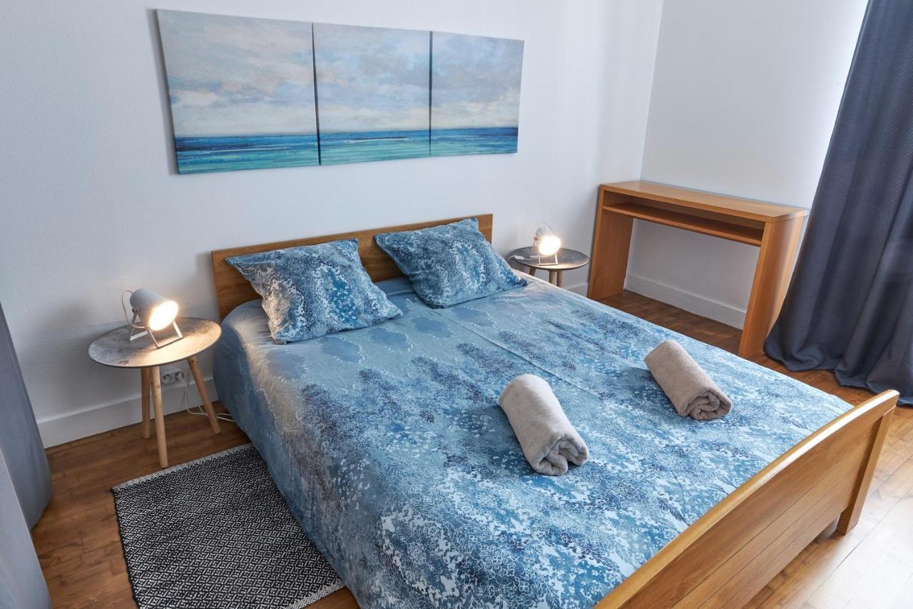 Centre Ville A Pied Appt Avec Sauna, Linge, Wifi, Stationnement Gratuit Vannes Eksteriør bilde